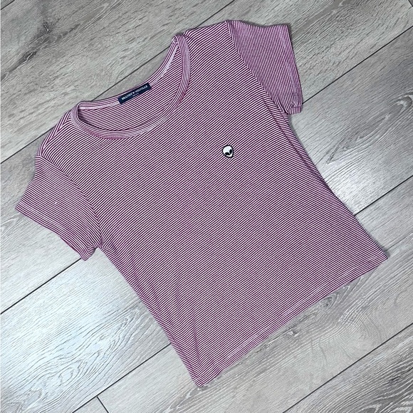 Brandy Melville Striped Tori Alien Patch Tee *Small Flaw* - Picture 3 of 12